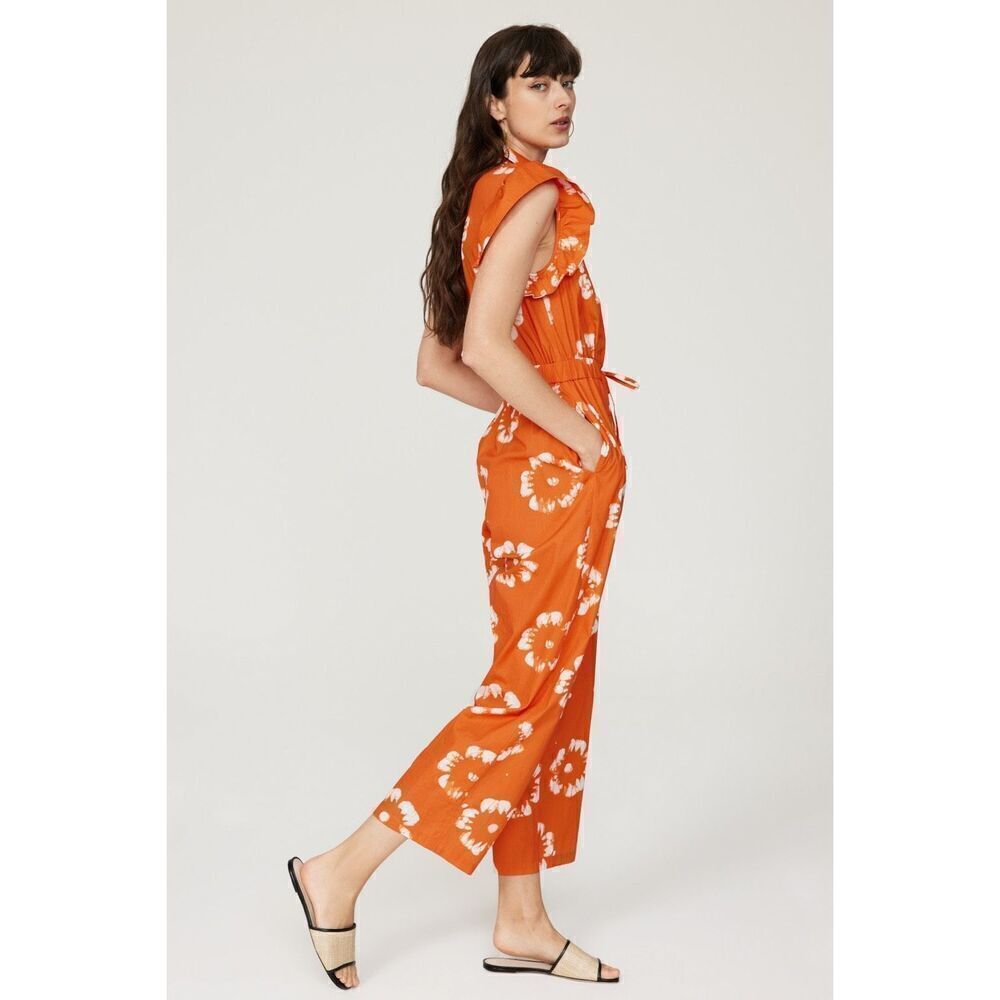Busayo x RTR Orange Ruffle Jumpsuit 💕 - Picture 10 of 10